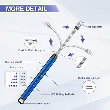 Electric Flexible Arc BBQ Lighter